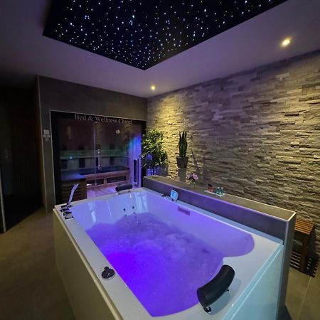 Bed & Wellness Chinel Luxe Vakantiehuis Met Sauna'S En Bubbelbad سينت انالاند المظهر الخارجي الصورة