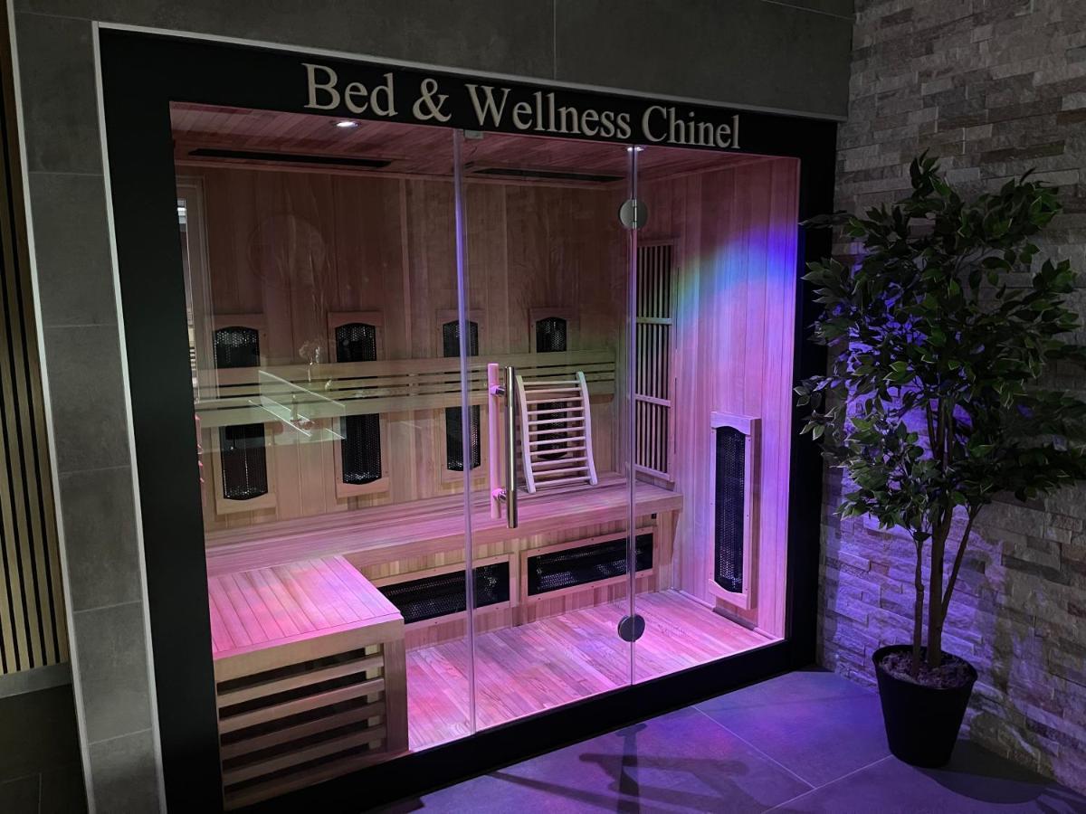 Bed & Wellness Chinel Luxe Vakantiehuis Met Sauna'S En Bubbelbad سينت انالاند المظهر الخارجي الصورة